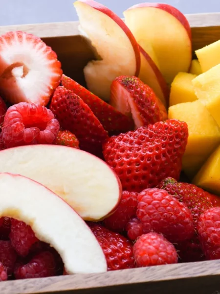 Strawberry Mango Sorbet Mimosa