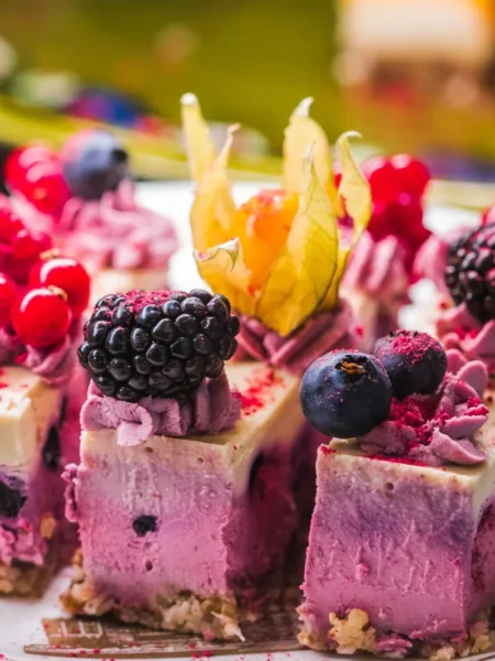 Summer Berry Cheesecake