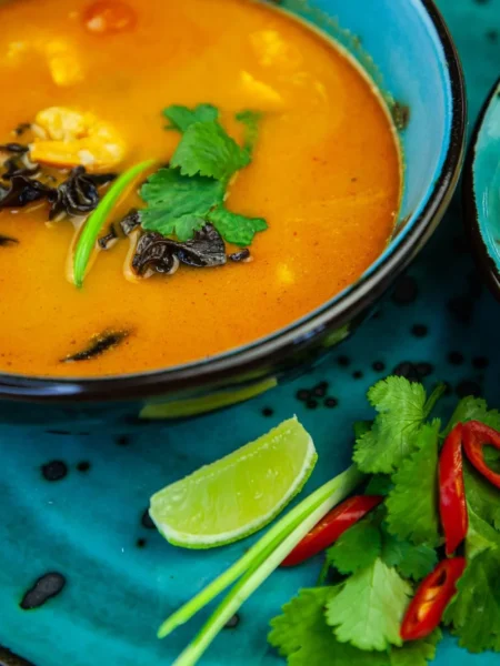Thai Sweet Potato And Coconut Soup