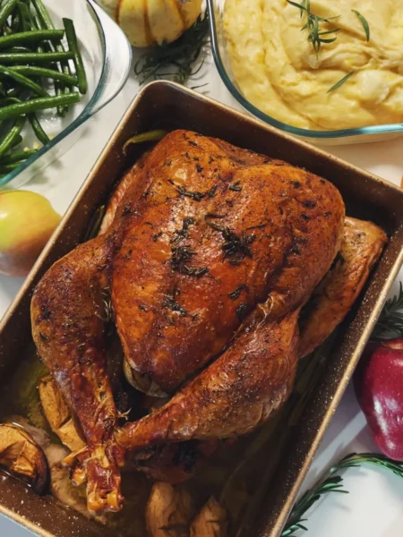 thanksgiving turkey recipe with herb butter