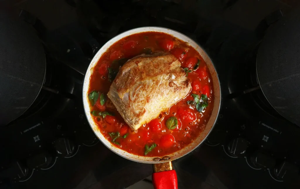Tomato Pastina With Guanciale