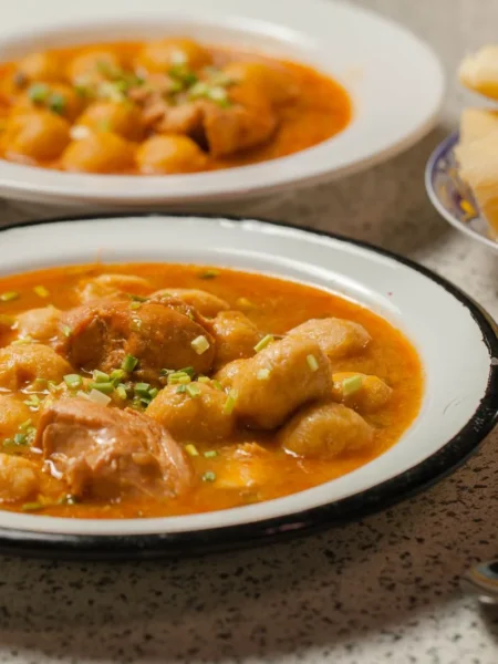 Vegetable Stew With Dumplings