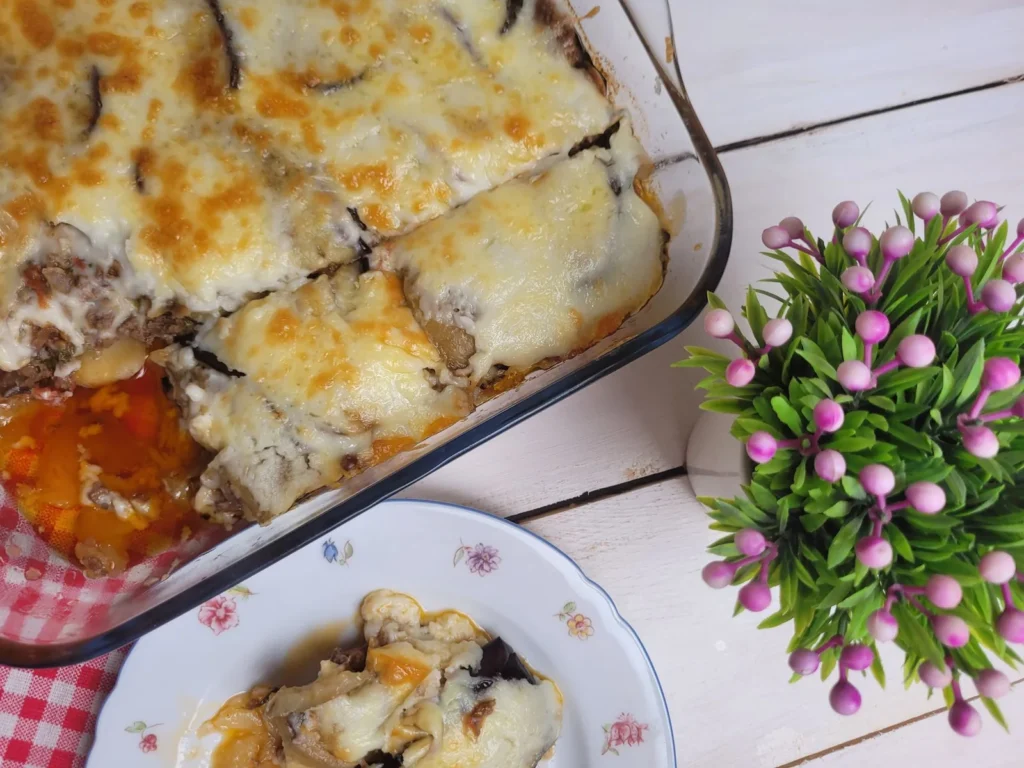 Vegetarian Moussaka With Lentils