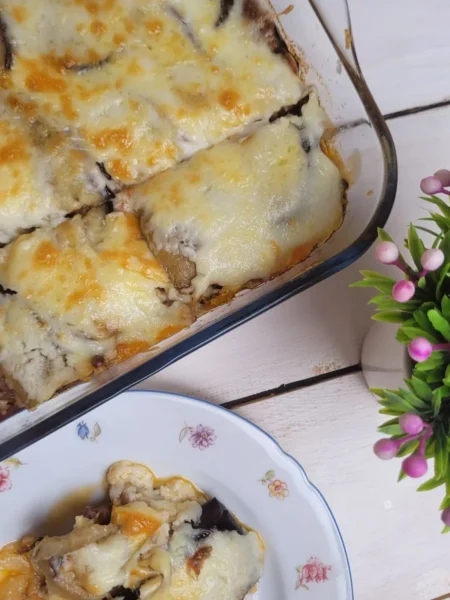 Vegetarian Moussaka With Lentils
