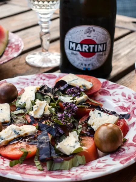 Watermelon Basil Salad