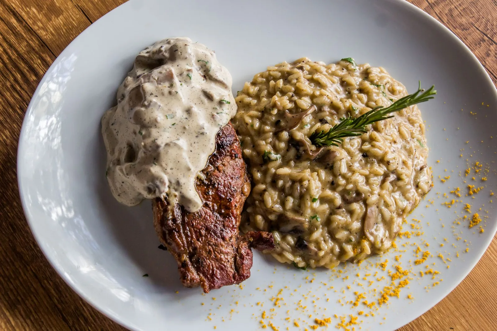 White Wine Mushroom Sauce