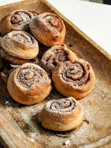 Zombie Guts Cinnamon Rolls
