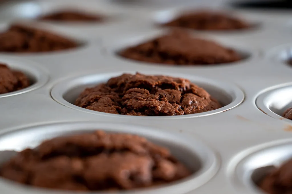 Zucchini Muffins Coconut Date Chocolate