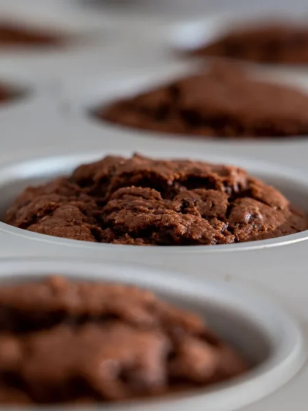 Zucchini Muffins Coconut Date Chocolate