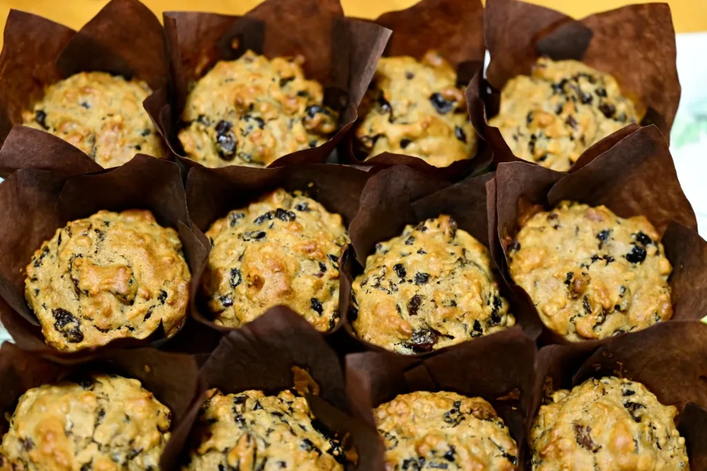 Zucchini Walnut Muffin