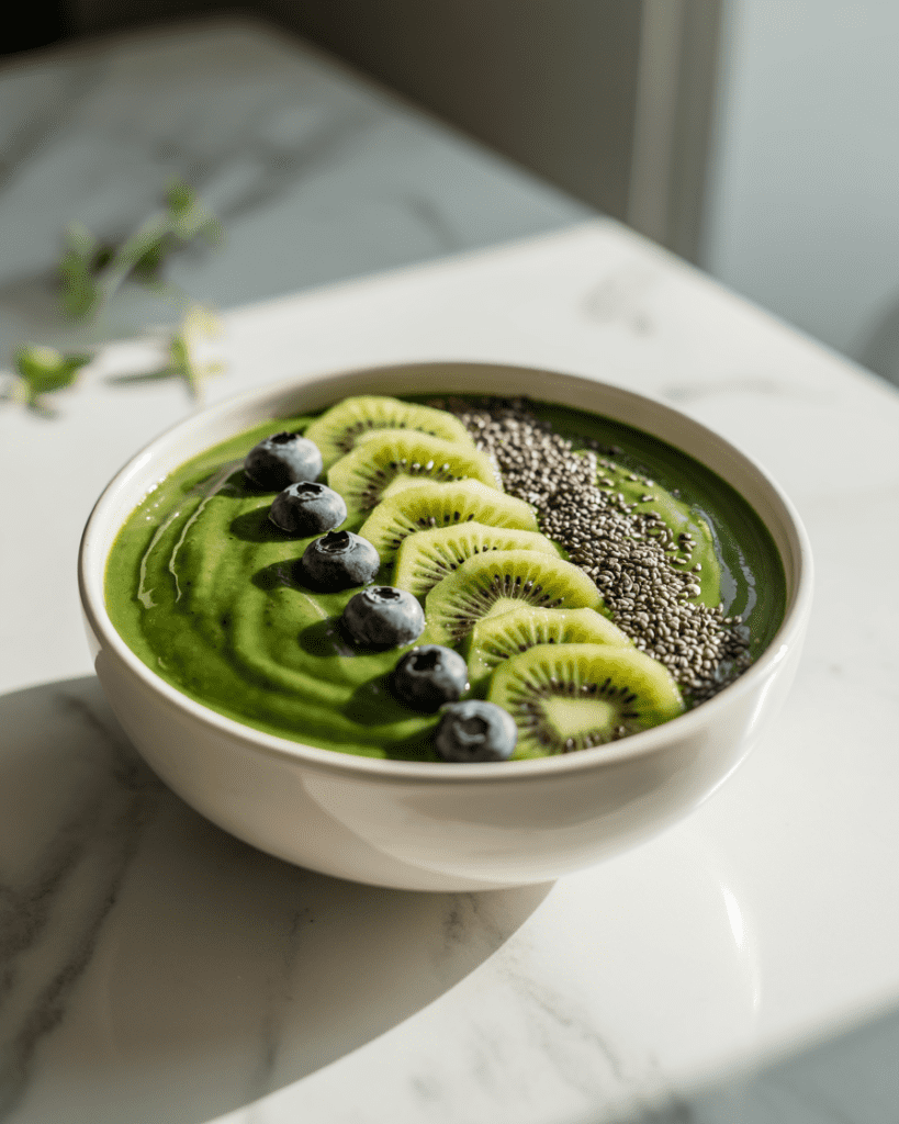 Healthy Green Smoothie Bowl