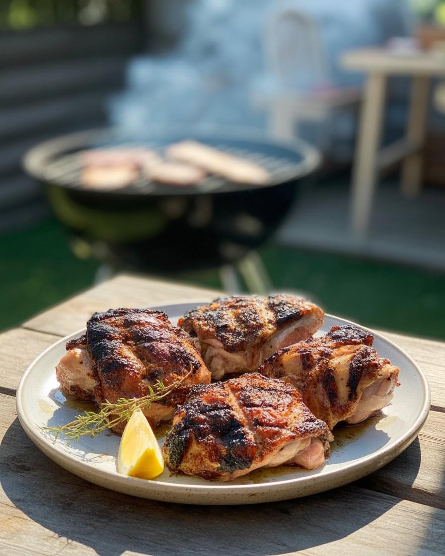 Grilled Chicken Thighs
