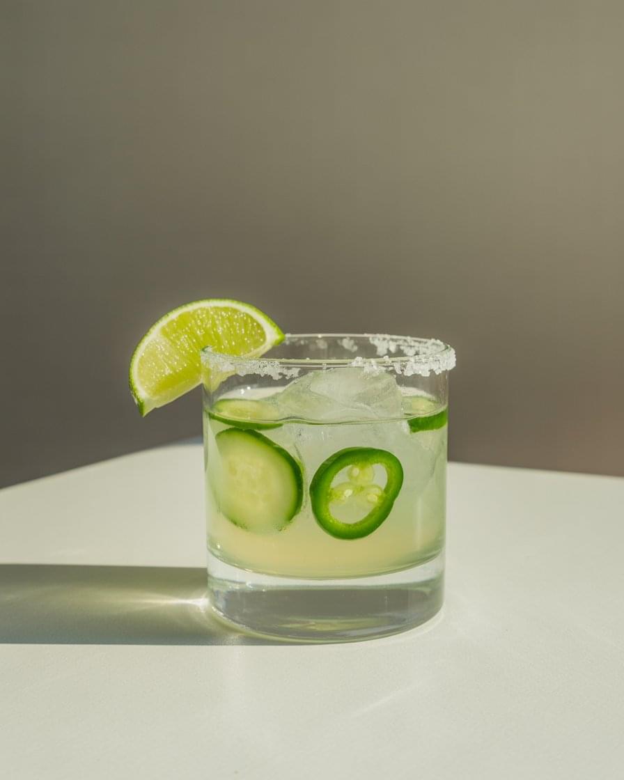 Jalapeno Margarita with Cucumber